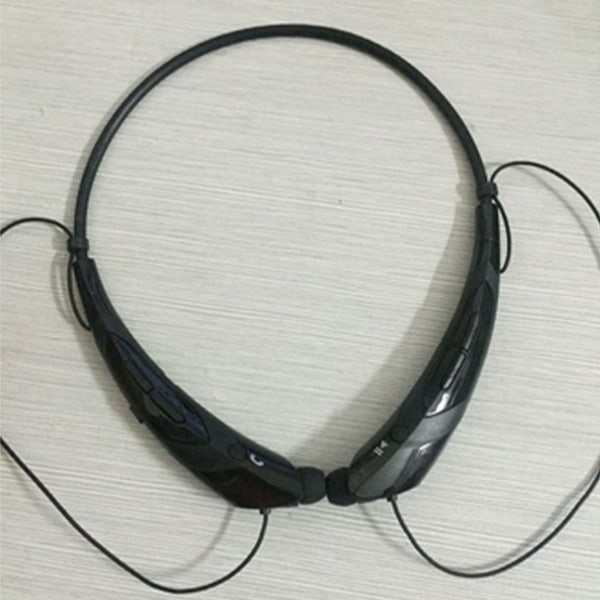 Bluetooth-hörlurar, trådlösa Bluetooth 4.0 krage svart