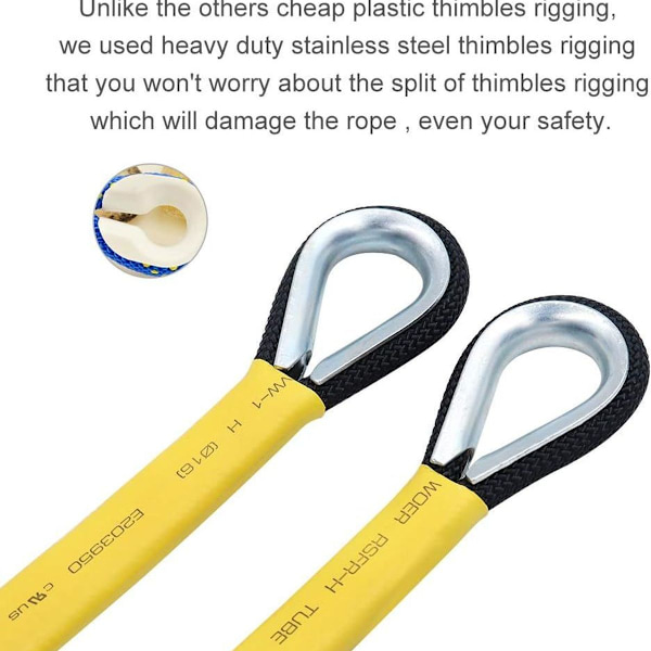 Udendørs reb diameter 8mm tyk nylon reb, 10m/20m KLB