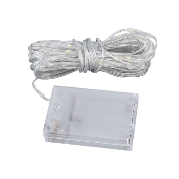 DIY LED-gardinljusslinga 10M Vattentät Varm Ljus KLB