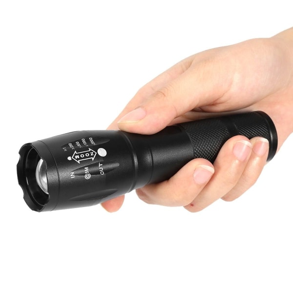 Super bright 200lm T6 LED outdoor telescopic zoom KLB