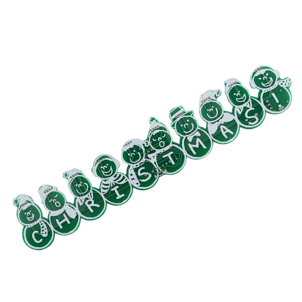 USB DIY värikäs LED-musiikkijoulupukkisetti loma KLB