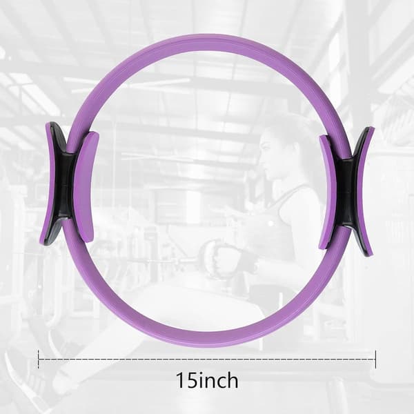 Pilates Ring I Dobbeltgrep Diameter 38 cm I Yoga Treningsring I Magic Circle KLB
