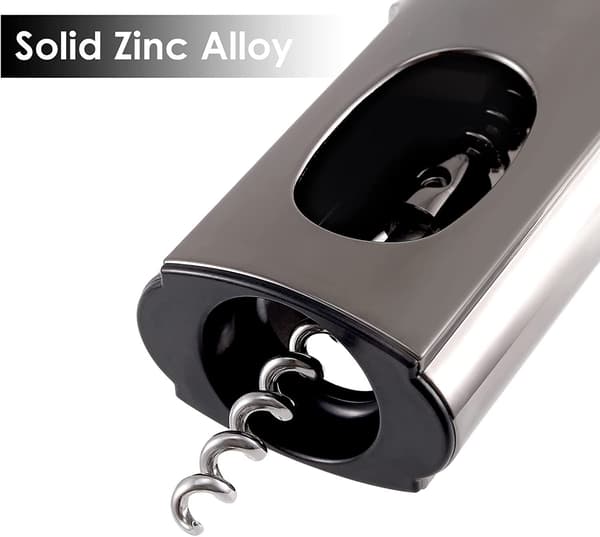 Zink Legering Flaskeåbner Corkscrew med Premium Stopper til Servitører Bartendere til Bar Hjem Restaurant