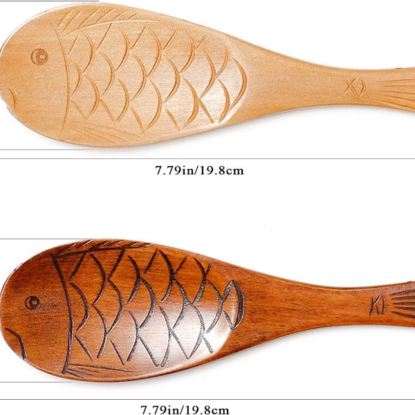 2-pack trärispaddlar, risservingskedar, träkök