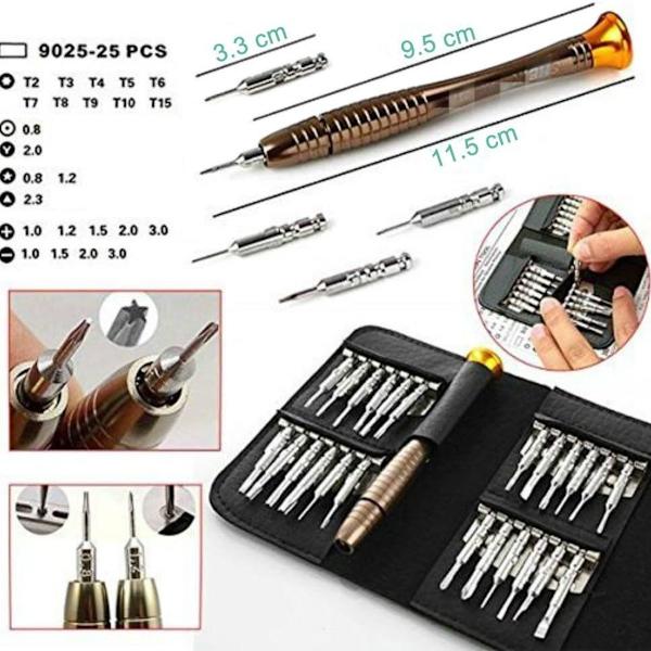 Mini Precision Screwdriver Set Korjausväline 25 KLB