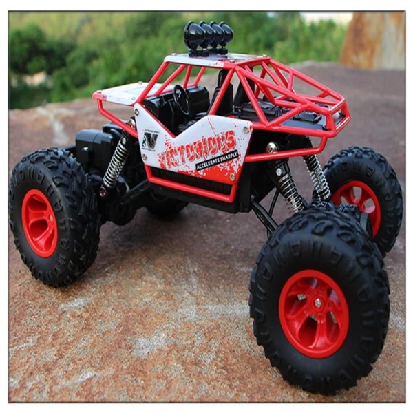 GoStock Fjernstyrt Bil, 4WD RC Bil 36 km/t 1:16 Radio Fjernstyrt Elektrisk Gel KLB