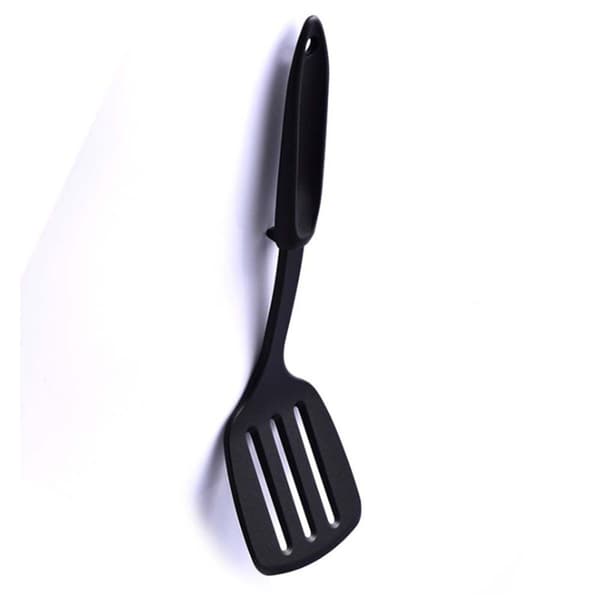 12\" Non-Stick Nylon Spatel med Slits (Ett Stykke)