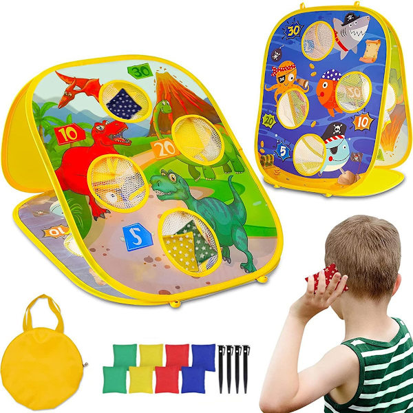 Toy Boys Bean Bag Toss Playset Utespill KLB