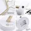 Juletræ illusion lampe USB børneværelses dekoration 3D perle nummer træ