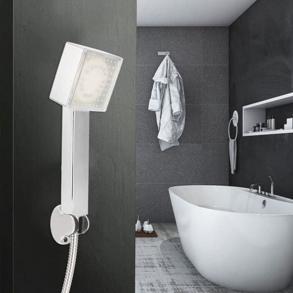 Håndbruser med 3-farvet temperaturstyring og LED-lys KLB