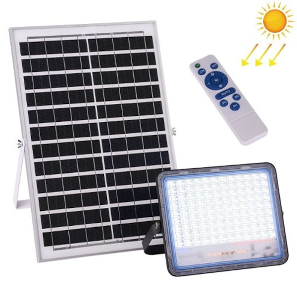 300W SMD 2835 216 LED Solcelle Flomlys med Fjernkontroll