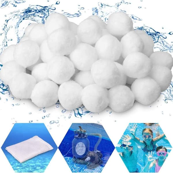Filterkugle 700g swimmingpool pumpe kugle filter filtermaterial,