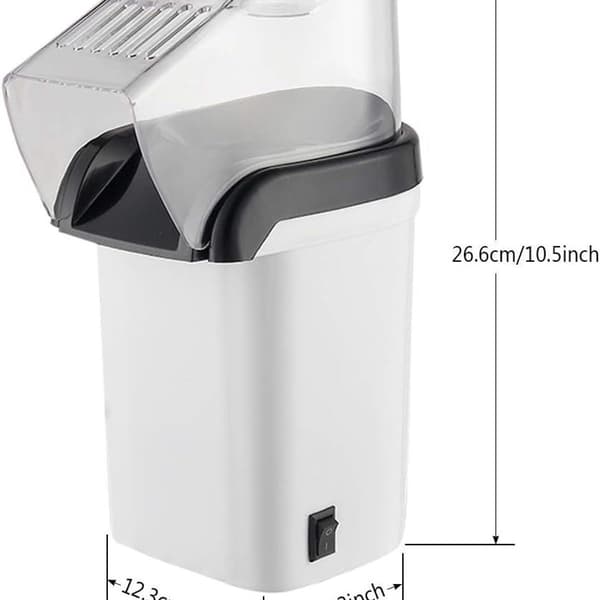 Popcornmaskin, popcornmaskin, varmluftspopcornmaskin,