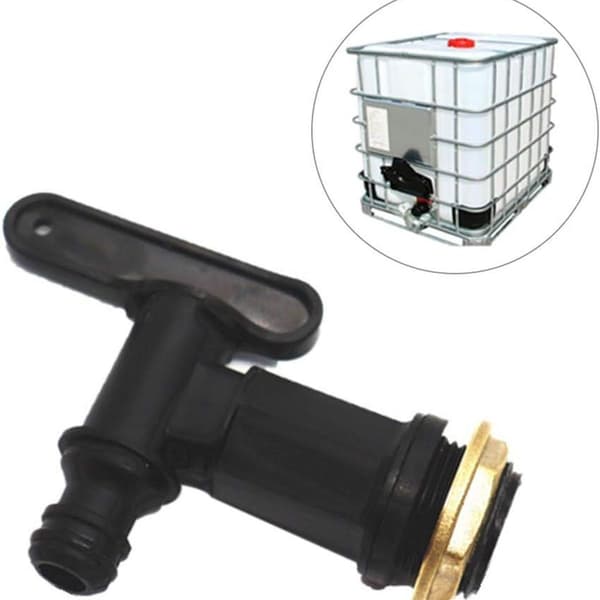 Haneventil 1000L plast oppbevaringsboks adapter KLB