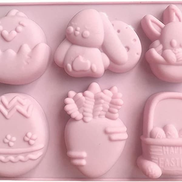 Påsk serie mögel fondant choklad mögel