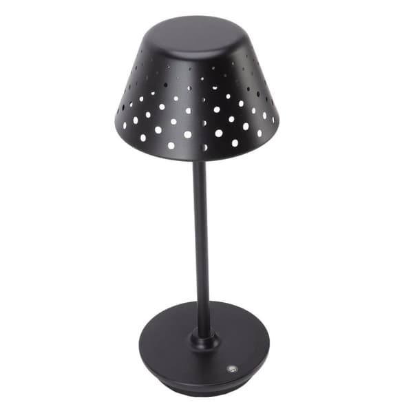 Trådlös retro LED-bordslampa, steglöst dimbar, för sovrum KLB