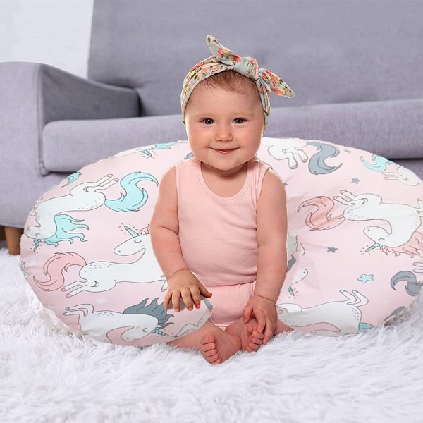 Ammeputebelte justerbar spenne, Rosa Pegasus B-stil ammepute KLB