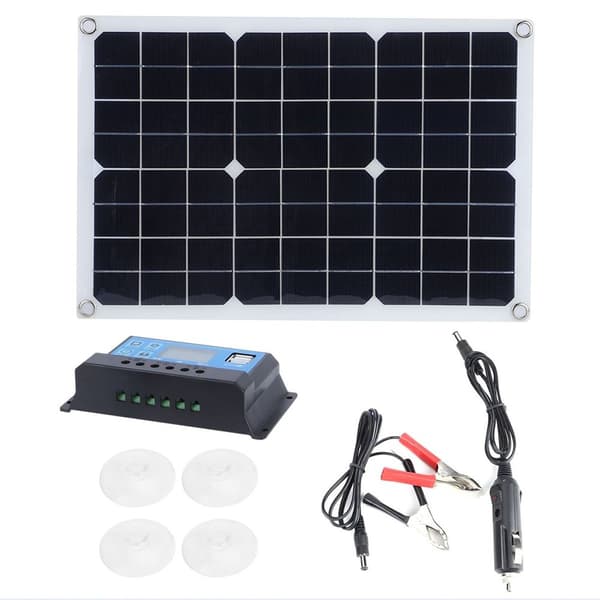 20W 5V utendørs monokrystallinsk silisium solcellepanel lader KLB