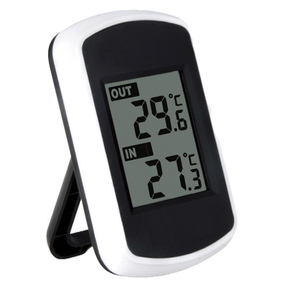 Udendørs termometer omgivende måling trådløs digital LCD vejr tester indendørs temperatur