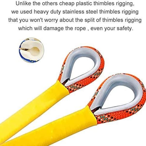 Utomhusrep diameter 8mm tjock nylonrep, 10m/20m KLB