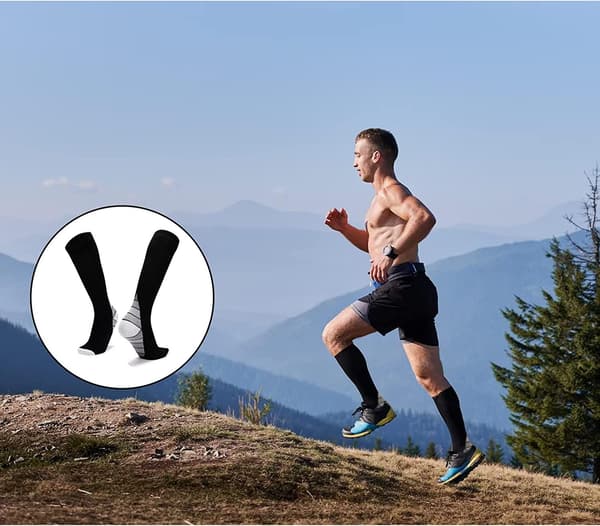 Kompresjonsstrømper, kompresjonsstrømper for menn og kvinner, kompresjonsstrømper for sport - Generisk