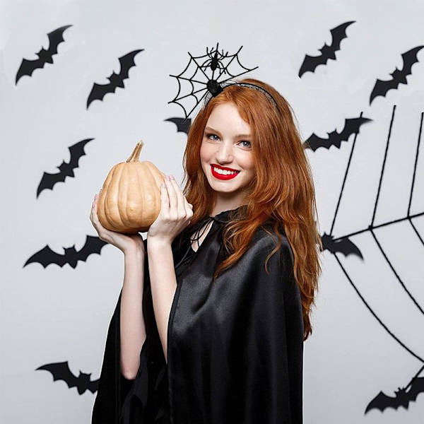 Halloween Edderkop Spøgelse Græskar Hårbånd Djævel Hårbånd Stil 6