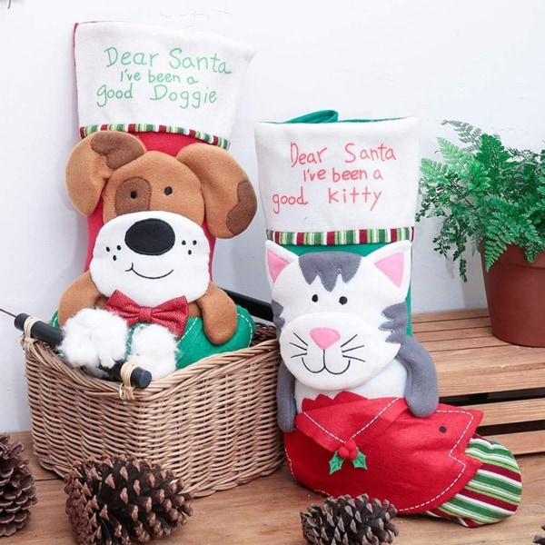 Julekattestrømper (Kat) KLB