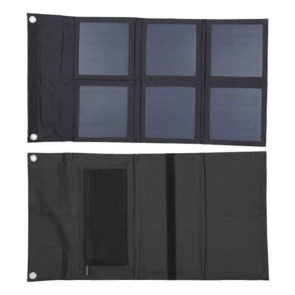 30W Solcellepanel Foldbar Veske Bærbar Solcellelading Panel KLB