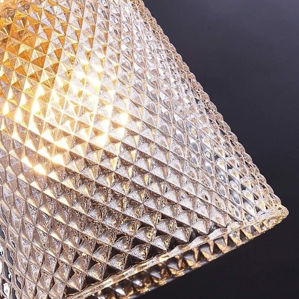 Modern vägglampa i koppar och glas, mässingsvägglampa för restaurang, vardagsrum