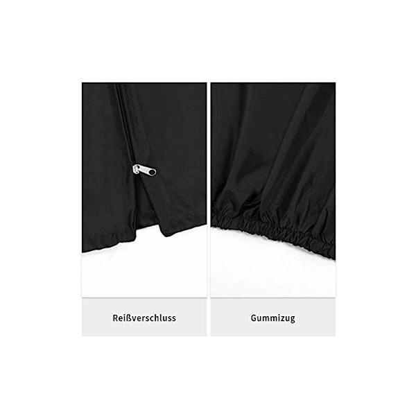 Strandstolsöverdrag, vattentätt anti-UV strandstolsöverdrag (135x105x175/140cm) KLB
