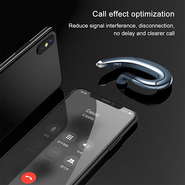 Business Bluetooth Handsfree Single Blue