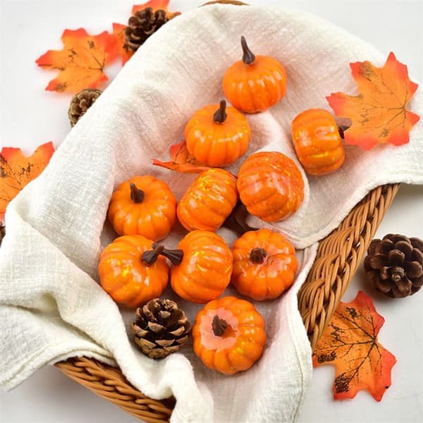 141PCS Thanksgiving Simulation Græskar Acorn Efterår Efterår KLB