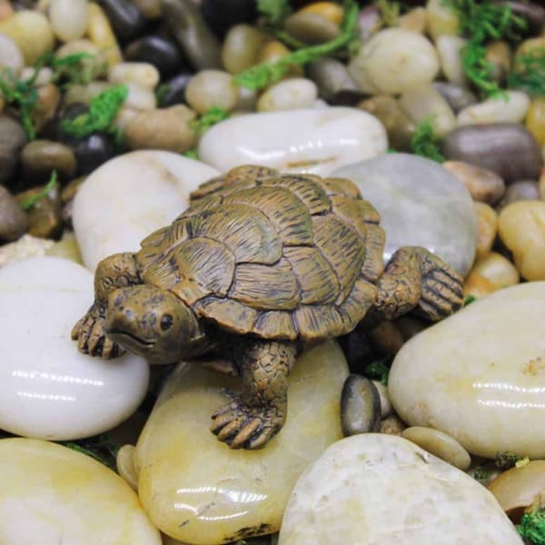 Mini Skildpadde Ornament - Fe-Have Dekoration