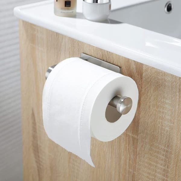 Toiletpapirholder uden boring toiletpapirholder rustfrit stål