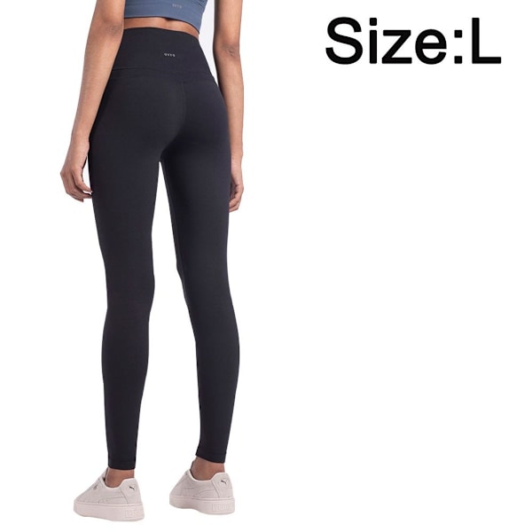 Dame vinter leggings med fleece foring sort KLB