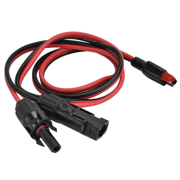 30A 600V 2,5mm² 1m solcelleforlængerkabel messing flamme KLB