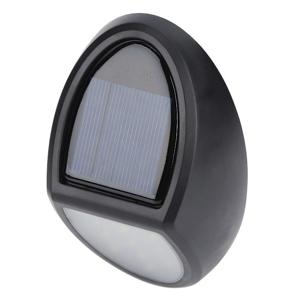 10 LED-chips vattentät solcellsladdad utomhusvägglampa KLB