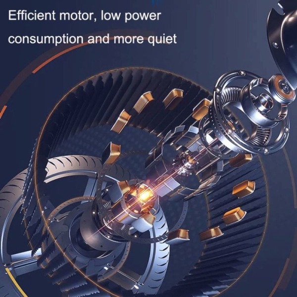 HY-1 Automatisk mobiltelefonvask USB Smart desinfeksjonsmiddel - skumtype (kongeblå)