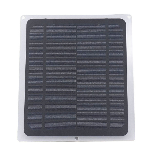 12V 10W Mini Aurinkopaneeli Käänteisvirranestolla, Vedenkestävä KLB