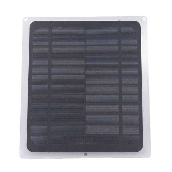 12V 10W Mini Solcellepanel Anti-reverslading Vanntett KLB