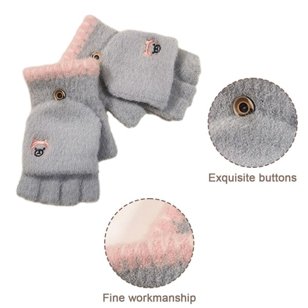 Toddler Infant Vintervotter med Fleecefôret Easy-on Baby Style2 KLB