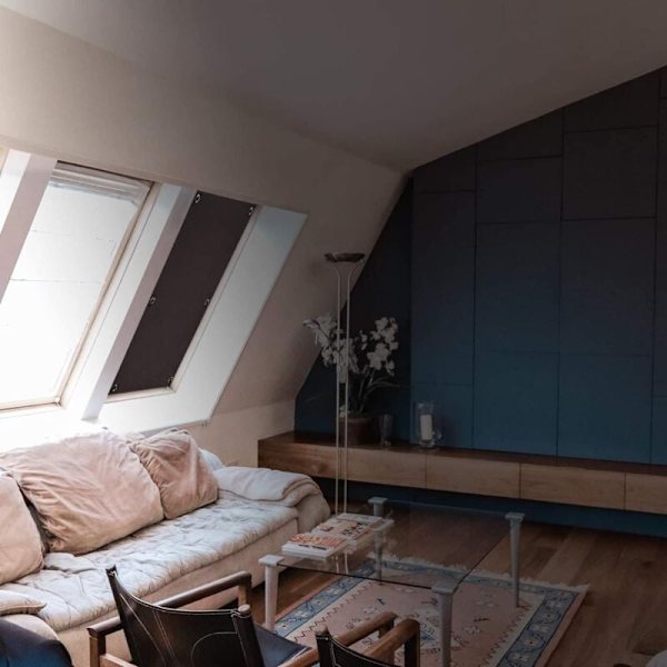 Mörkläggningsgardiner med termiskt isolerade sugkoppar för solstråle reflektor takfönster Velux sugkopp 60x115Cm Brun KLB