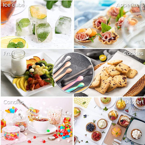 Minikulhot, jääkulhot, keittiökulhot, alkupalakulhot kultaa