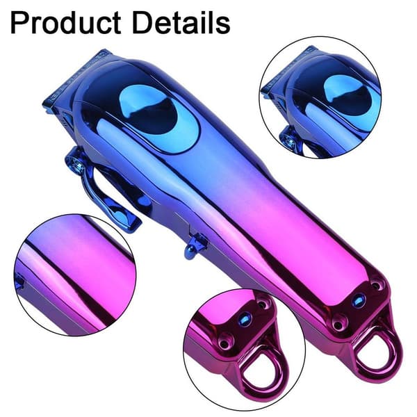 Wahl Magic Clipper trådløst hus - Transparent Gradient, DIY, frisørtilbehør KLB