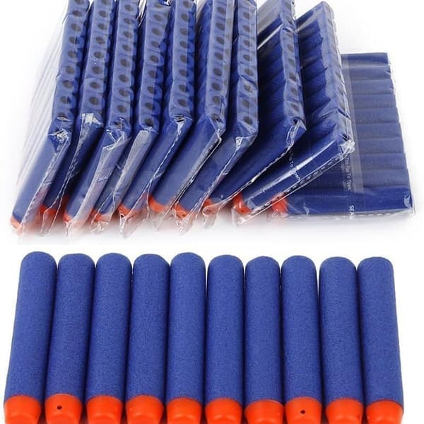 100 stk. 2,8\" Blå Skum til Nerf N-Strike Elite Serie KLB