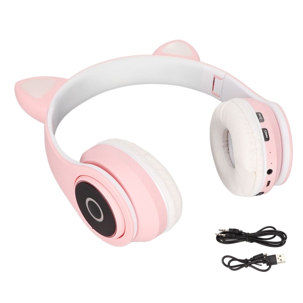 LXB39A Cat Ear Bluetooth Headset Sød justerbar bas KLB