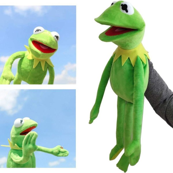 Groda Handdocka Plyschleksak - Muppet Show Docka Grodan Handdockor Plyschleksaker Jul KLB
