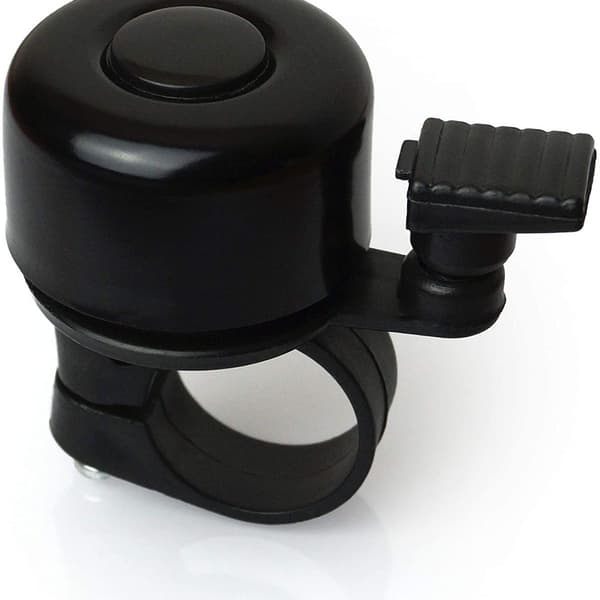 T3 Black Glo Mini Bell Cykelklocka Hög och Ljus Klocka KLB