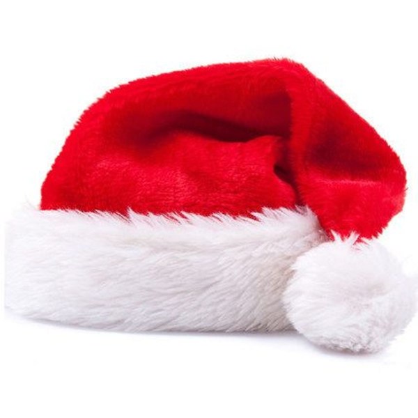 Jouluhatut aikuisten Joulupukin hattu joulujuhliin KLB