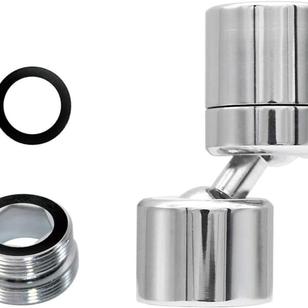 Vannkranlufter - 360° roterende - Vannbesparende lufter -